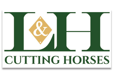 Lee Francois Cutting Horses logo, by Clever Mutt™